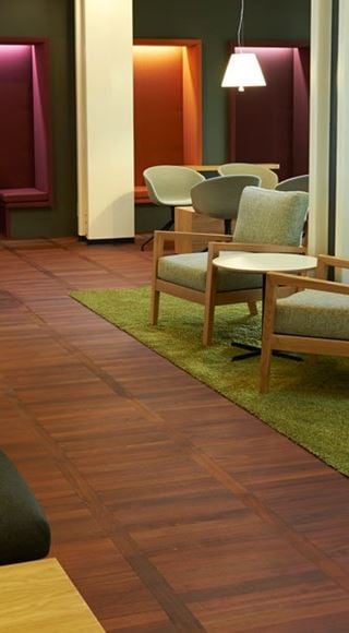 The Seating Area of the Aspire Airport Lounge in Copenhagen Airport