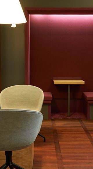 The Seating Area of the Aspire Airport Lounge in Copenhagen Airport