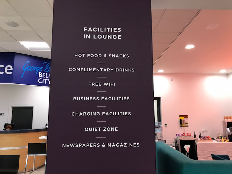 List of lounge facilities