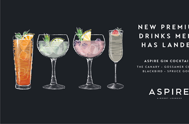 New Cocktails at Liverpool Aspire Lounge