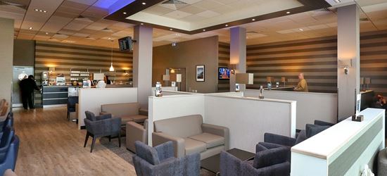 Seating Area in the Aspire Lounge at Belfast City Airport