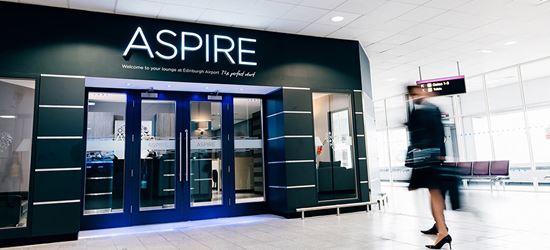The Aspire Airport Lounge in Edinburgh Airport