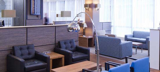 Seating area at Club Aspire Lounge Gatwick Airport North Terminal