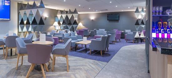 Seating Area of the Aspire Airport Lounge in Manchester Airport Terminal 2