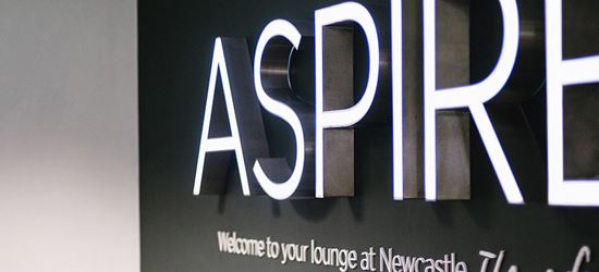 The Aspire Airport Lounge at Newcastle Airport