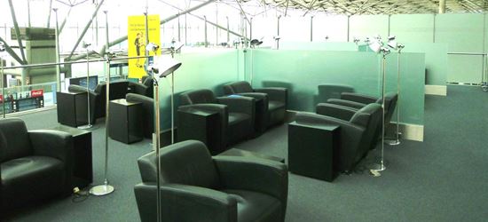 The Seating Area of the Airport Lounge in Cologne Bonn Airport