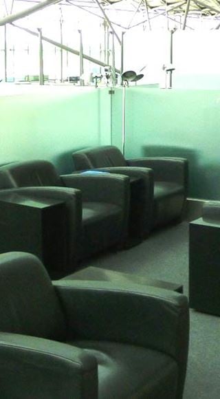 The Seating Area of the Airport Lounge in Cologne Bonn Airport