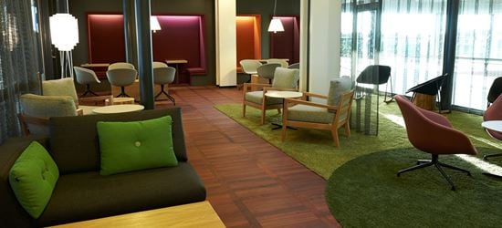 The Seating Area of the Aspire Airport Lounge in Copenhagen Airport