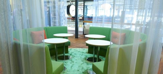 The Seating Area of the Aspire Airport Lounge in Copenhagen Airport