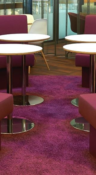 The Seating Area of the Aspire Airport Lounge in Copenhagen Airport