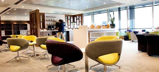 Seating Area of the DAA Executive Lounge in Dublin Airport