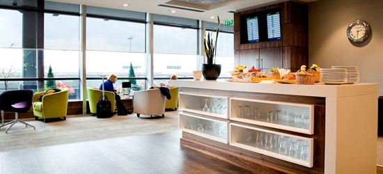 Food and Drink in the DAA Executive Lounge in Dublin Airport