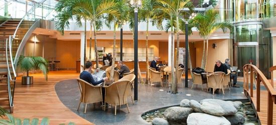 Seating Area of the Skyview Airport Lounge in Basel Mulhouse Freiburg EuroAirport