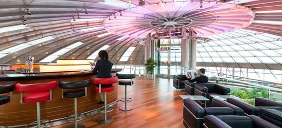 Seating Area of the Skyview Airport Lounge in Basel Mulhouse Freiburg EuroAirport