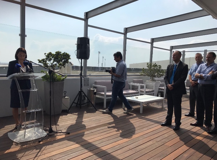Press Conference held at the Aspire Aphrodite Lounge at Larnaca Airport
