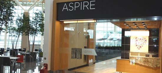 The Transborder Aspire Airport Lounge at Calgary Airport