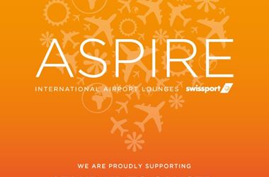 Aspire Airport Lounge are supporting Stand Up To Cancer