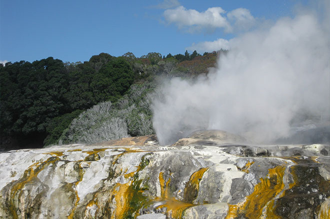 Rotorua in New Zealand