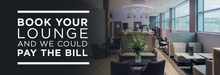 Book your lounge and we could pay the bill - competition