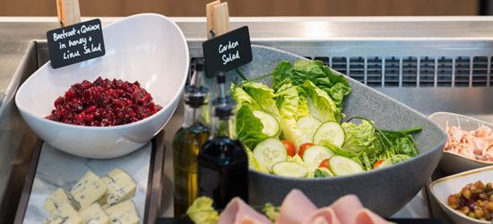 Cork Aspire Lounge Chilled Foods including Salad