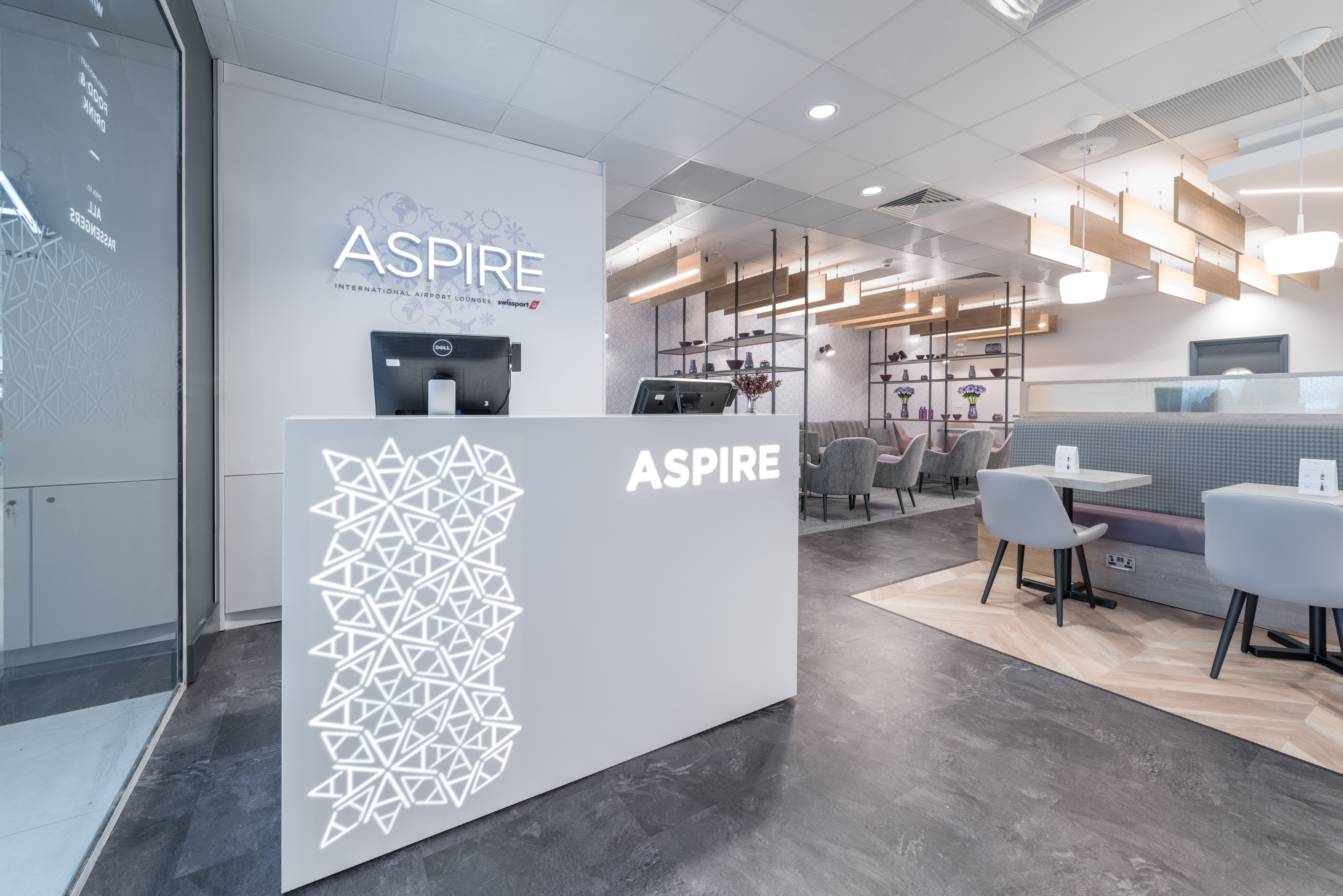 The Aspire Airport Lounge at Liverpool John Lennon Airport