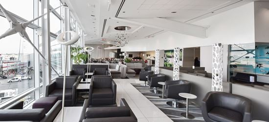 The Swissport Airport Lounge at Montreal Airport