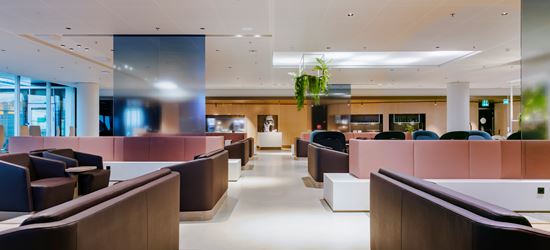 The Aspire Lounge at Amsterdam Schiphol Airport Seating Areas