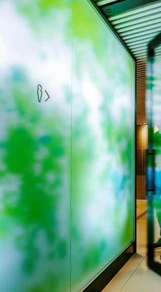 Toilets at one of our executive lounges