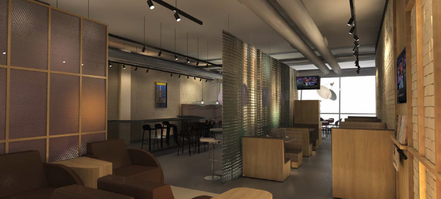 Eindhoven Aspire Lounge Render