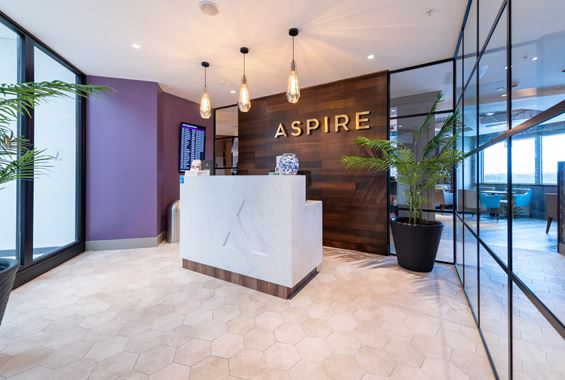 Visit the newest Aspire Lounge at Edinburgh Airport