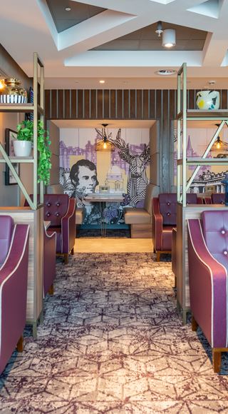 Interior Design At Aspire Lounge Edinburgh