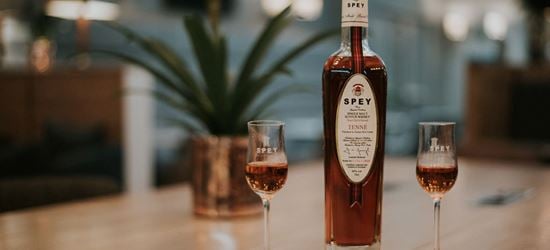 Spey Whiskey at Club Aspire Airport Lounge in London Heathrow Airport Terminal 3