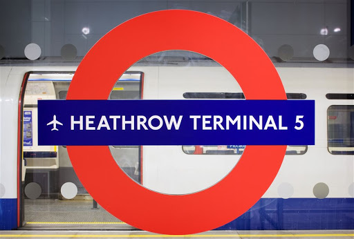 The Tube Stop At Heathrow Airport Terminal 5