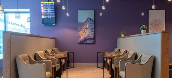 Seating in Manchester Terminal 2 Aspire Lounge